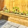 Pressure Treated Garden Sleepers - 250mm x 125mm - Image 2