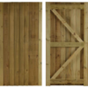 Pedestrian Feather Edge Gate - Image 2