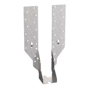 Simpson Strong-Tie galvanized steel joist hangers for strong, reliable wood beam connections in construction